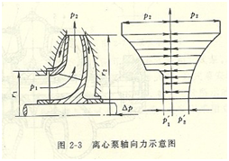 大东海泵业离心泵轴向力示意图